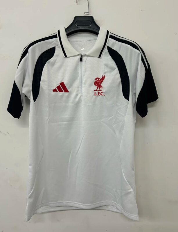 AAA Quality Liverpool 26/27 White/Black Polo Shirts
